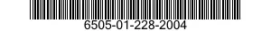 6505-01-228-2004 NITROGLYCERIN INJECTION,USP 6505012282004 012282004