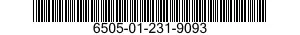 6505-01-231-9093 DOCUSATE SODIUM SOLUTION,MODIFIED 6505012319093 012319093