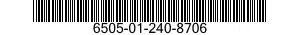 6505-01-240-8706  6505012408706 012408706
