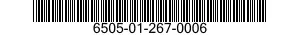 6505-01-267-0006  6505012670006 012670006