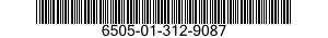 6505-01-312-9087  6505013129087 013129087