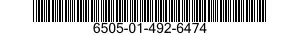 6505-01-492-6474 HAEMOPHILUS B POLYSACCHARIDE CONJUGATE (DIPHTHERIA TOXOID CONJUGATE) VACCINE 6505014926474 014926474