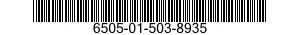 6505-01-503-8935 HYDROCODONE BITARTRATE AND ACETAMINOPHEN TABLETS,USP 6505015038935 015038935