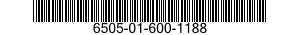 6505-01-600-1188 SODIUM FLUORIDE ORAL TOPICAL SOLUTION 6505016001188 016001188