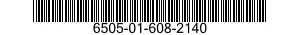 6505-01-608-2140 COAGULATION FACTOR 6505016082140 016082140