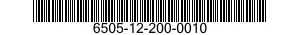 6505-12-200-0010  6505122000010 122000010