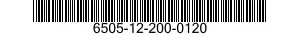 6505-12-200-0120  6505122000120 122000120