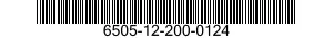 6505-12-200-0124  6505122000124 122000124
