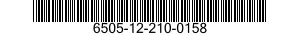 6505-12-210-0158  6505122100158 122100158