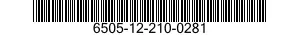 6505-12-210-0281  6505122100281 122100281