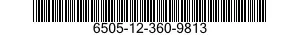 6505-12-360-9813 TARTARIC ACID 6505123609813 123609813