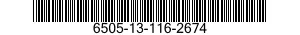 6505-13-116-2674 ETILEFRINE HYDROCHLORIDE TABLETS 6505131162674 131162674