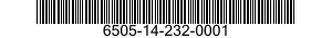 6505-14-232-0001  6505142320001 142320001