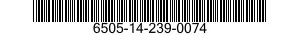 6505-14-239-0074  6505142390074 142390074
