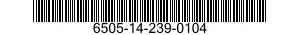 6505-14-239-0104  6505142390104 142390104