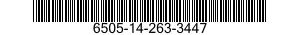 6505-14-263-3447  6505142633447 142633447