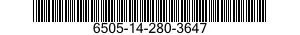 6505-14-280-3647  6505142803647 142803647