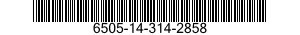 6505-14-314-2858  6505143142858 143142858