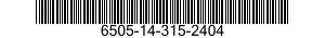 6505-14-315-2404  6505143152404 143152404