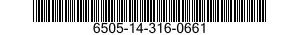 6505-14-316-0661  6505143160661 143160661