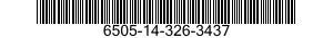 6505-14-326-3437  6505143263437 143263437