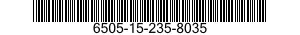 6505-15-235-8035 CALCIUM CHLORIDE,MAGNESIUM CHLORIDE,AND POTASSIUM CHLORIDE FOR INJECTION 6505152358035 152358035