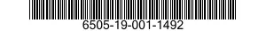 6505-19-001-1492 METRONIDAZOLE TABLETS 6505190011492 190011492