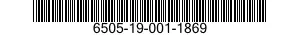 6505-19-001-1869 CISPLATIN INJECTION 6505190011869 190011869