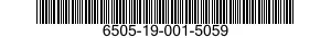 6505-19-001-5059 SUCCINYLCHOLINE CHLORIDE INJECTION 6505190015059 190015059