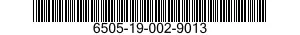 6505-19-002-9013 DEXTROSE INJECTION 6505190029013 190029013