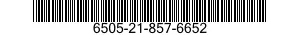 6505-21-857-6652 SODIUM HYPOCHLORITE SOLUTION,MODIFIED 6505218576652 218576652