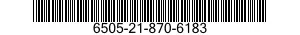 6505-21-870-6183  6505218706183 218706183