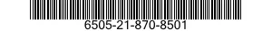 6505-21-870-8501  6505218708501 218708501