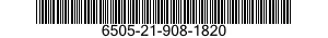6505-21-908-1820 LEVOTHYROXINE SODIUM TABLETS,USP 6505219081820 219081820