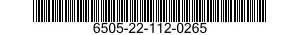 6505-22-112-0265  6505221120265 221120265