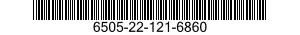 6505-22-121-6860 LIDOCAINE HYDROCHLORIDE INJECTION 6505221216860 221216860