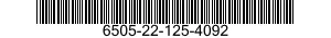 6505-22-125-4092 INSULIN HUMAN INJECTION,MODIFIED 6505221254092 221254092