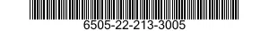 6505-22-213-3005 ALMINOX,TABL. 6505222133005 222133005
