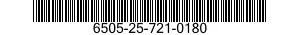 6505-25-721-0180  6505257210180 257210180