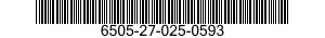 6505-27-025-0593 LIDOCAINE HYDROCHLORIDE AND EPINEPHRINE INJECTION 6505270250593 270250593