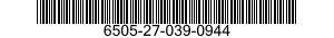 6505-27-039-0944 SODIUM HYALURONATE INJECTION 6505270390944 270390944