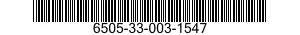 6505-33-003-1547 ALCOHOL 6505330031547 330031547