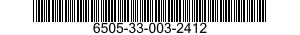 6505-33-003-2412  6505330032412 330032412