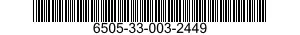 6505-33-003-2449 GLICLACIDA COMPRIMI 6505330032449 330032449