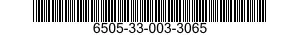 6505-33-003-3065 BUPIVACAINE HYDROCHLORIDE INJECTION 6505330033065 330033065