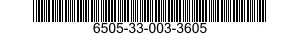 6505-33-003-3605 DEXTRAN 40 AND DEXTROSE INJECTION 6505330033605 330033605
