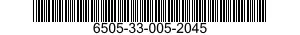 6505-33-005-2045 ISOFLURANE 6505330052045 330052045