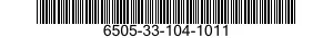 6505-33-104-1011 PARACETAMOL Y METOC 6505331041011 331041011