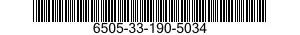 6505-33-190-5034 PYRIDOSTIGMINE BROMIDE INJECTION 6505331905034 331905034