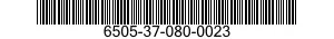 6505-37-080-0023  6505370800023 370800023